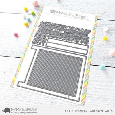 Mama Elephant Creative Cuts - Letter Board